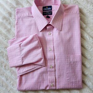 Stafford Travel Performance Super Shirt Pink size 17